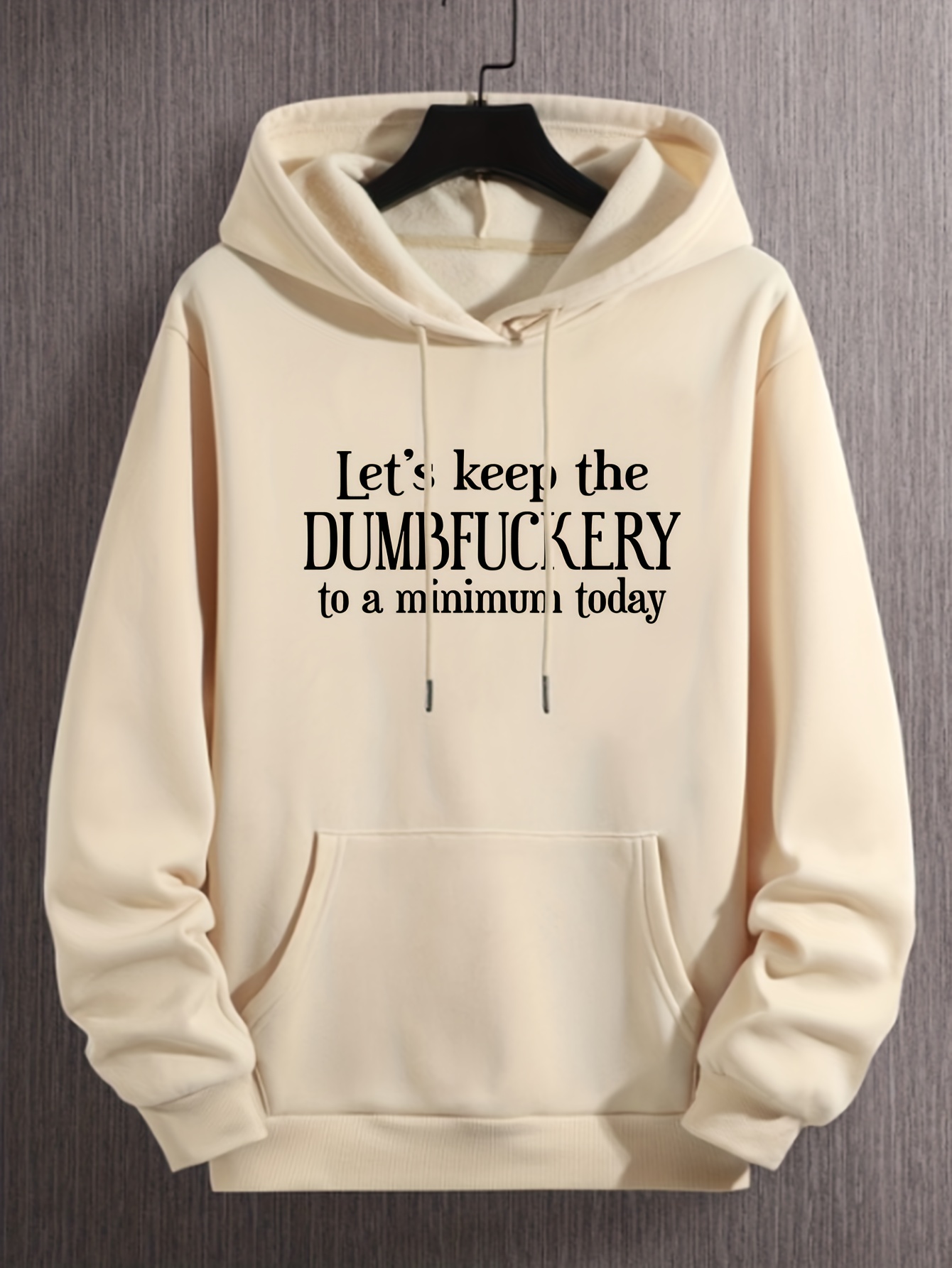 dumfuckery print hoodies for men graphic hoodie with kangaroo pocket comfy loose trendy hooded pullover mens clothing for autumn winter details 31